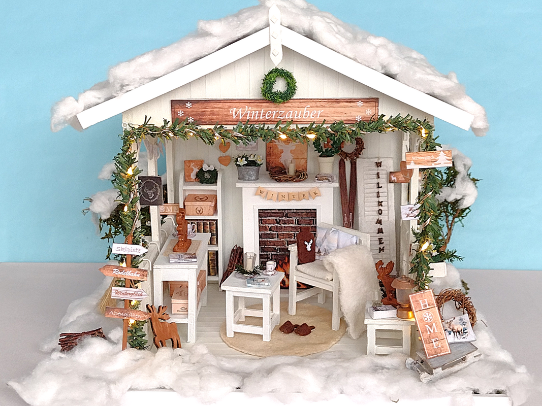 Bastelbögen Winter-Miniaturen - Bild 3