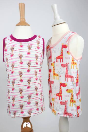 Hemdchen für Kinder 80-128 Unterhemd