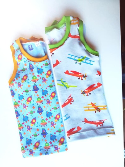 Hemdchen für Kinder 80-128 Unterhemd