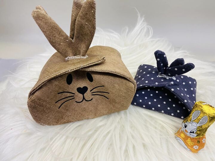 Häschenverpackung in 2 Größen Ostern Hase Kaninchen