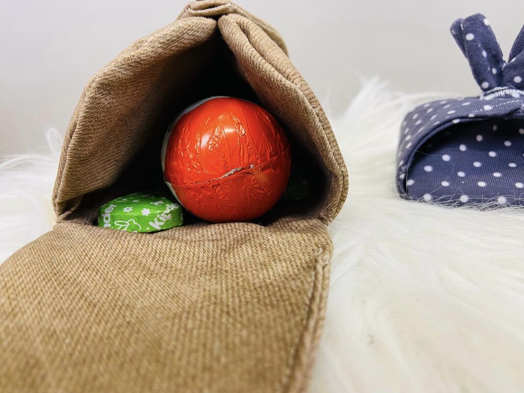 Häschenverpackung in 2 Größen Ostern Hase Kaninchen - Bild 3