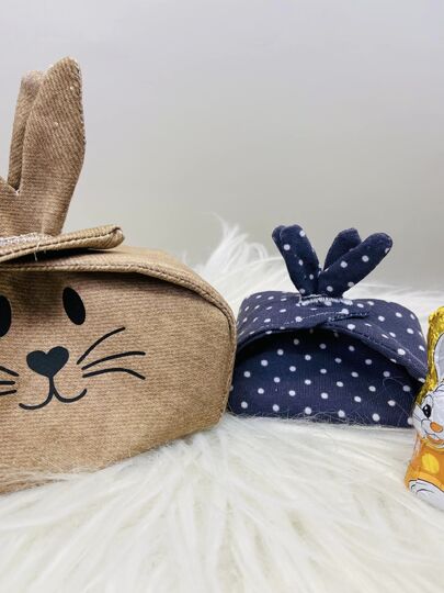 Häschenverpackung in 2 Größen Ostern Hase Kaninchen