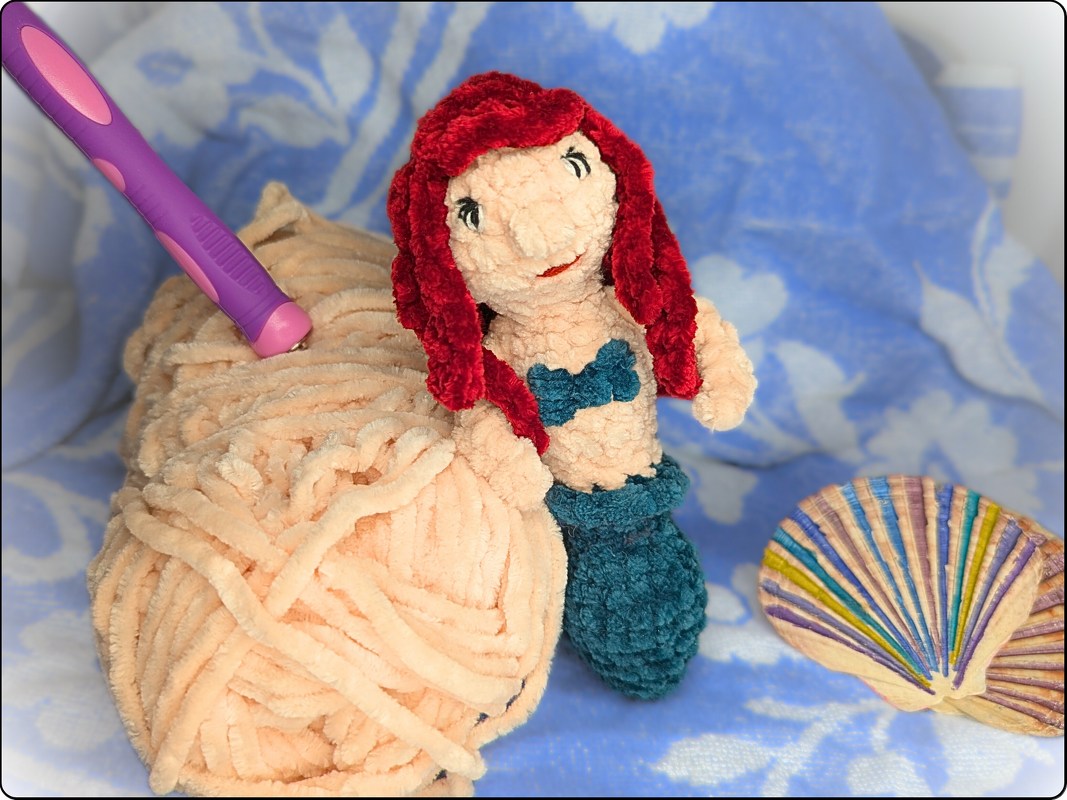 Free Crochet Pattern Mermaid Nerida – Amigurumi Doll (PDF) - Image 2