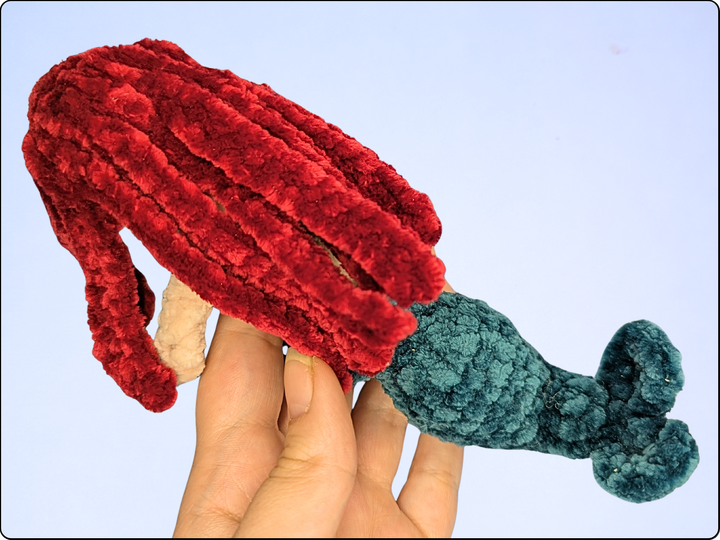 Free Crochet Pattern Mermaid Nerida – Amigurumi Doll (PDF)