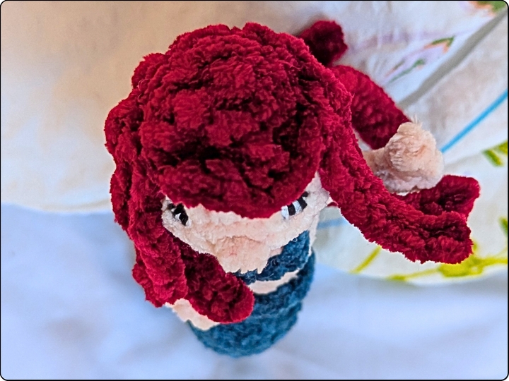 Kostenlose Häkelanleitung Meerjungfrau Nerida – Amigurumi häkeln (PDF)