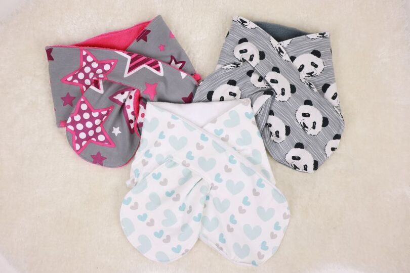 Steckschal Holly Baby Kinder Erwachsene