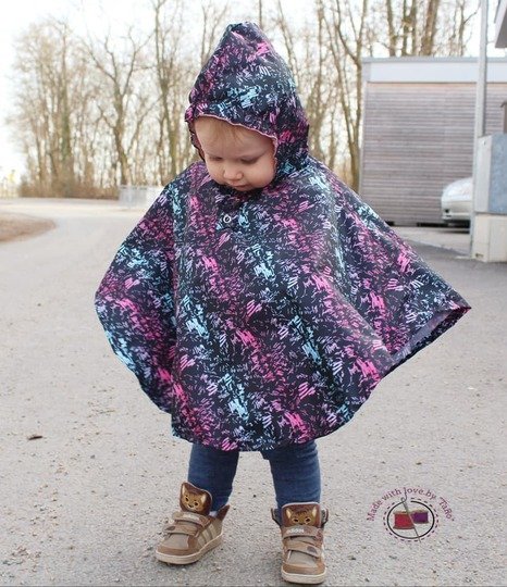 Regentanz Cape Poncho Regenponcho 74 - 164