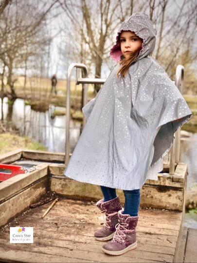 Regentanz Cape Poncho Regenponcho 74 - 164