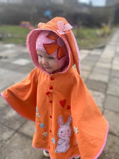 Regentanz Cape Poncho Regenponcho 74 - 164