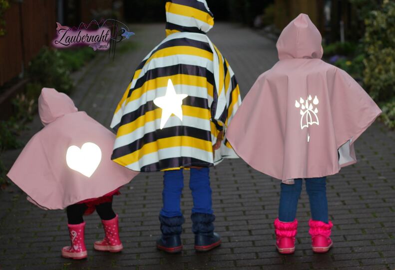 Regentanz Cape Poncho Regenponcho 74 - 164