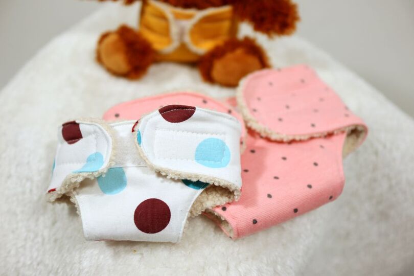 Puppenwindel / Kuscheltierwindel in 6 Größen