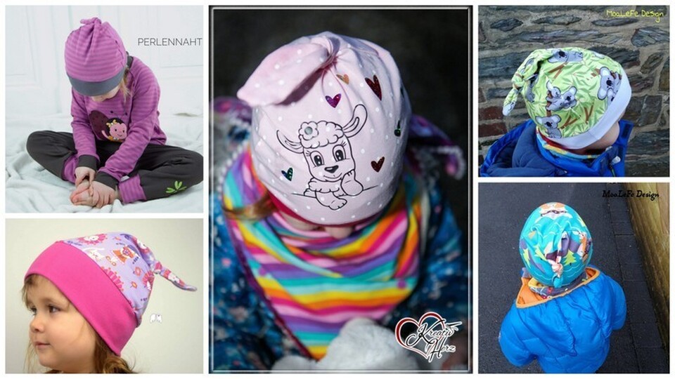 Knotenmütze Paulchen KU 33 - 54 cm