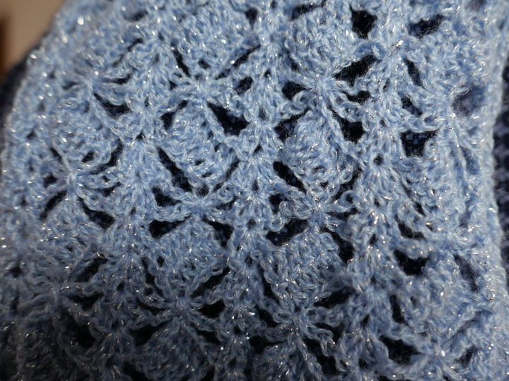 Häkelanleitung Minituch Nellie - ein Blickfang