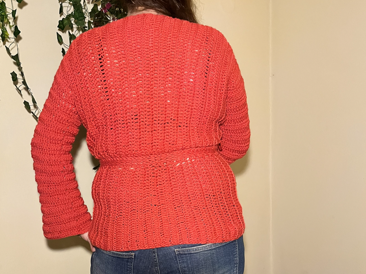 Häkelanleitung Grace Wrap Shirt