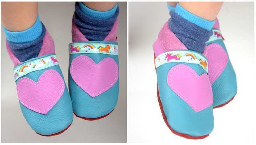 Krabbelpuschen Lederpuschen Karli Gr. 18 - 37