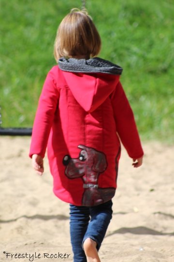 Kinder Parka, Kinderjacke, Schnittmuster, PDF Nähanleitung