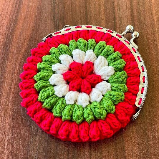 Handmade Bloom Wallet – Crochet Flower Coin Purse PDF Pattern