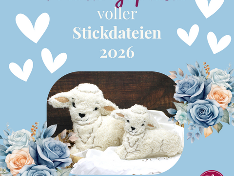 2026 Frühlingspaket voller Überraschungsstickdateien 13 SETs