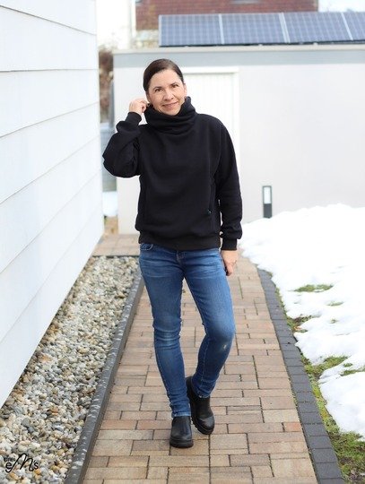 Ebook Hoodie NEVIANO Ge. 34-54 PDf-Schnittmuster