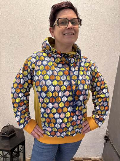 Ebook Hoodie NEVIANO Ge. 34-54 PDf-Schnittmuster