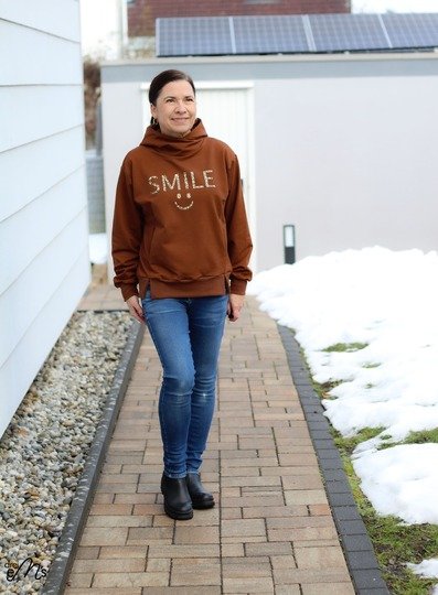 Ebook Hoodie NEVIANO Ge. 34-54 PDf-Schnittmuster