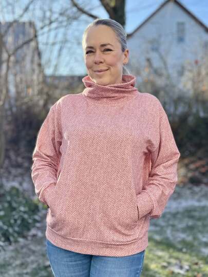 Ebook Hoodie NEVIANO Ge. 34-54 PDf-Schnittmuster