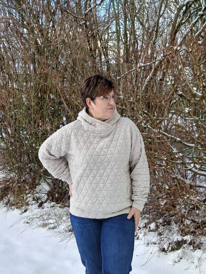 Ebook Hoodie NEVIANO Ge. 34-54 PDf-Schnittmuster