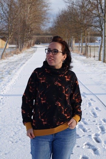 Ebook Hoodie NEVIANO Ge. 34-54 PDf-Schnittmuster