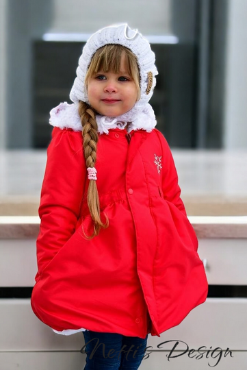 Schnittmuster Kindermantel, Ballonmantel, PDF Anleitung und Schnitt