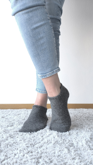 Häkelanleitung easy sneakersocks