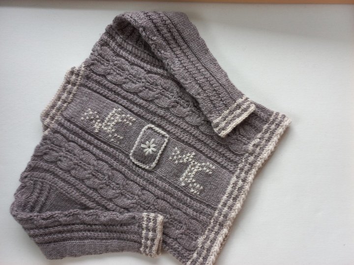 Strickanleitung Baby/Kleinkinder-TRACHTENJACKE, Schurwolle, Gr.98/104