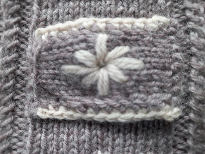 Strickanleitung Baby/Kleinkinder-TRACHTENJACKE, Schurwolle, Gr.98/104