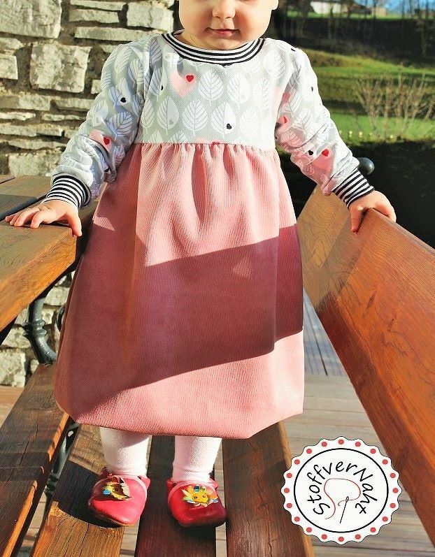 Schnittmuster Kinderkleid, Ballonkleid für Kinder, Nähanleitung Ballonkleid - Bild 13