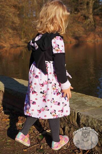 Schnittmuster Kinderkleid, Ballonkleid für Kinder, Nähanleitung Ballonkleid