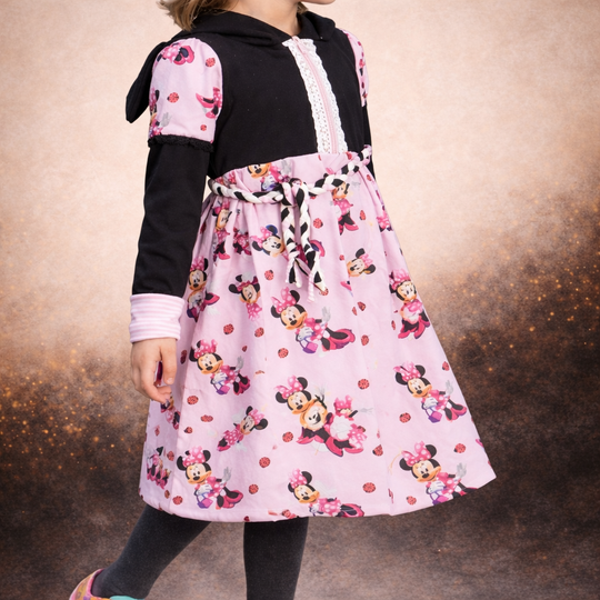 Schnittmuster Kinderkleid, Ballonkleid für Kinder, Nähanleitung Ballonkleid