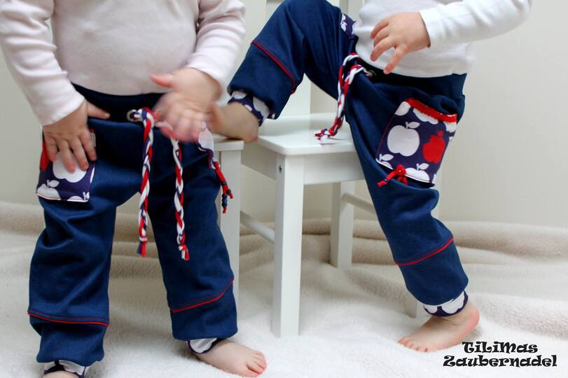 Schnittmuster Jogginghose, Pumphose nähen, Schnittmuster und Nähanleitung