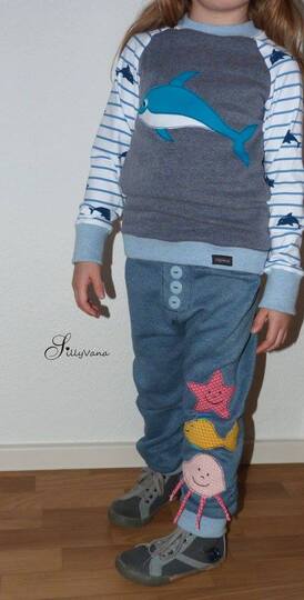 Schnittmuster Jogginghose, Pumphose nähen, Schnittmuster und Nähanleitung