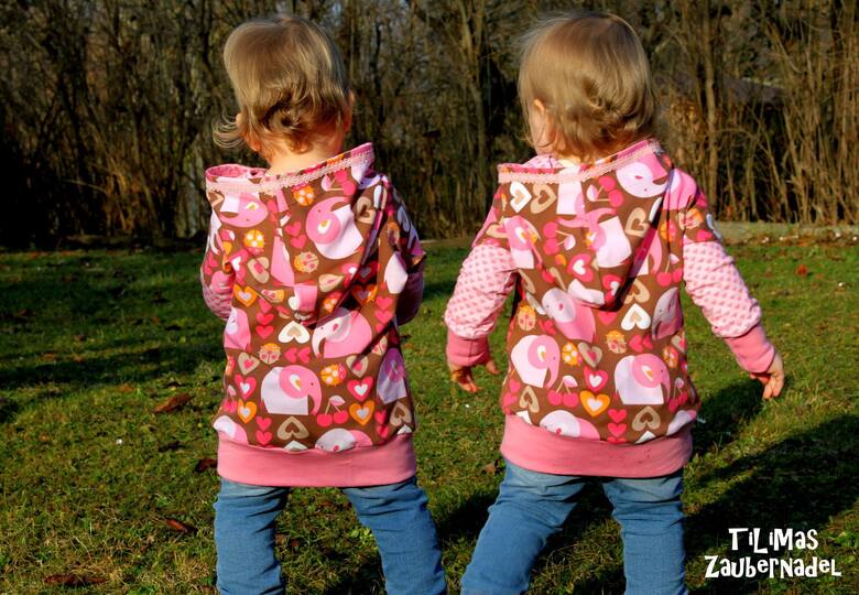 Schnittmuster Longpulli, Kinderpullover nähen, Babypullover, Vokuhil