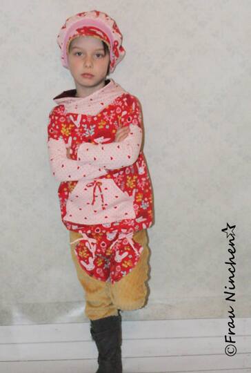 Schnittmuster Longpulli, Kinderpullover nähen, Babypullover, Vokuhil