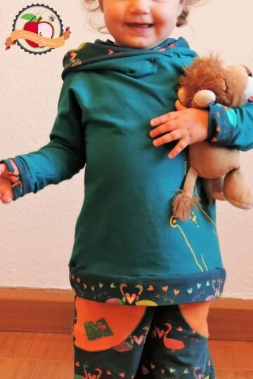 Schnittmuster Longpulli, Kinderpullover nähen, Babypullover, Vokuhil