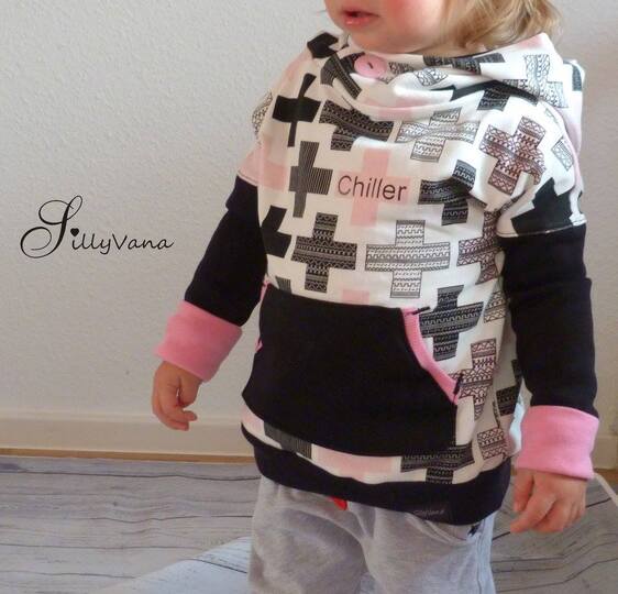 Schnittmuster Longpulli, Kinderpullover nähen, Babypullover, Vokuhil