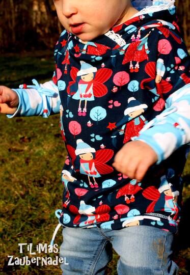 Schnittmuster Longpulli, Kinderpullover nähen, Babypullover, Vokuhil