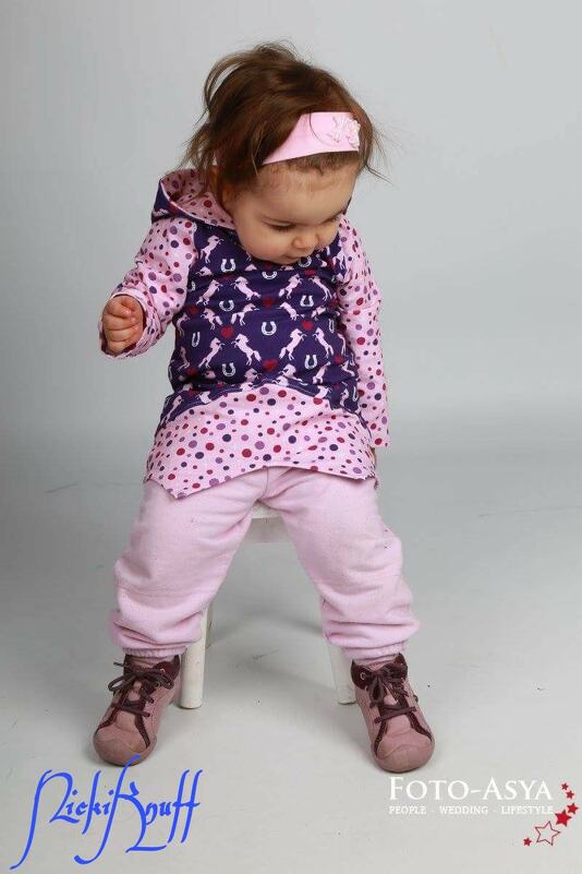 Schnittmuster Kindershirt, asymmetrisches Shirt, Nähanleitung und Schnitt - Bild 9