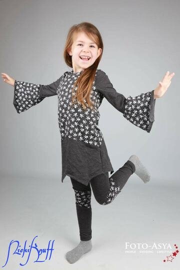 Schnittmuster Kindershirt, asymmetrisches Shirt, Nähanleitung und Schnitt