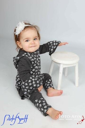 Schnittmuster Kindershirt, asymmetrisches Shirt, Nähanleitung und Schnitt