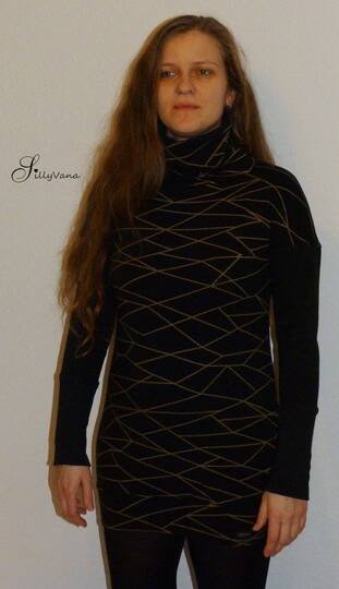 Schnittmuster Damenpullover, Vokuhila Shirt, Nähanleitung Pullover