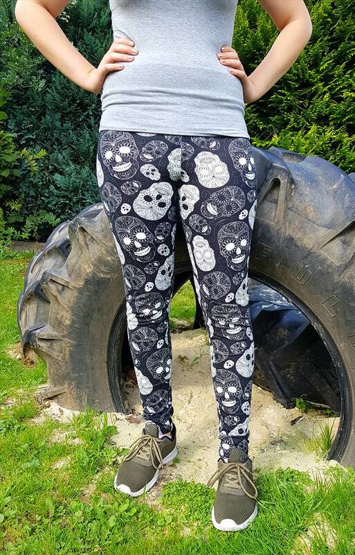 Schnittmuster Damenleggings, verschiedene Varianten, Leggings Schnittmuster - Bild 24