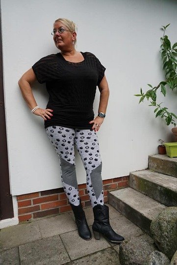 Schnittmuster Damenleggings, verschiedene Varianten, Leggings Schnittmuster