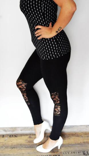 Schnittmuster Damenleggings, verschiedene Varianten, Leggings Schnittmuster