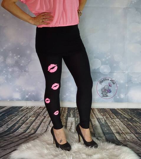 Schnittmuster Damenleggings, verschiedene Varianten, Leggings Schnittmuster